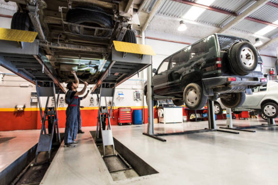 Taller mecánico de automóviles